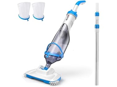 $32 Consciot Handheld Pool Vacuum Cordless dealfomo