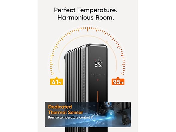 Dreo 1500W Oil Filled Radiator Heater