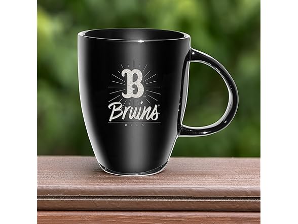 UCLA Bruins Sunburst Black Mug