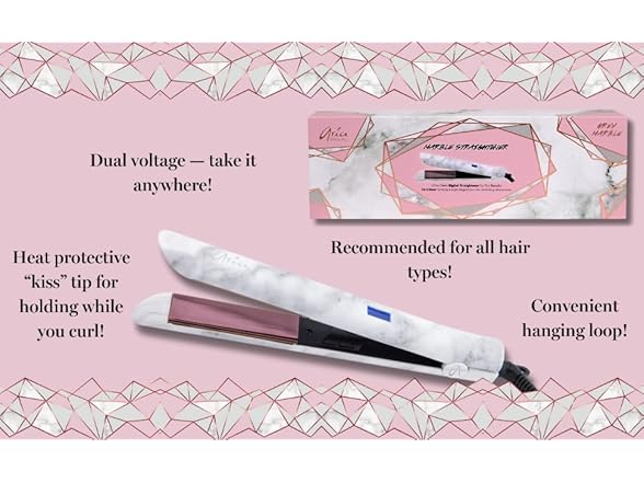 Aria Beauty Aria Beauty 1" Infrared Marble Digital S