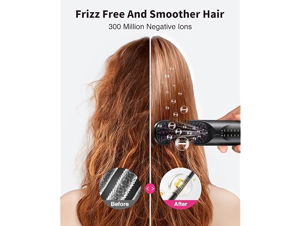 Portable Hair Straightening Brush