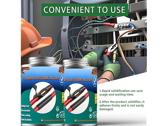 Genrico CON-96 (2 Pack) Liquid Electrical Tape