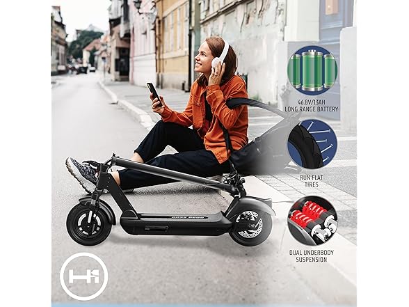 H-1 Pro Series Boss R800 Foldable E-Scooter