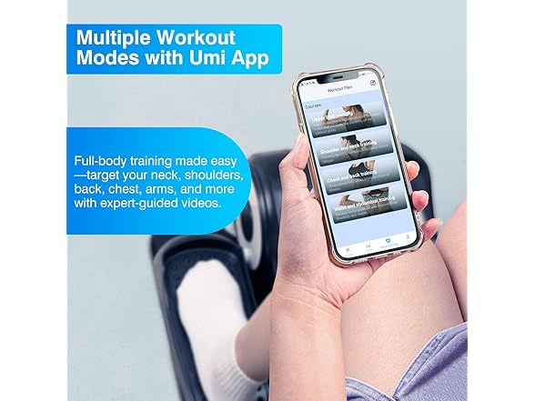 Umitec Under Desk Elliptical Machine with App