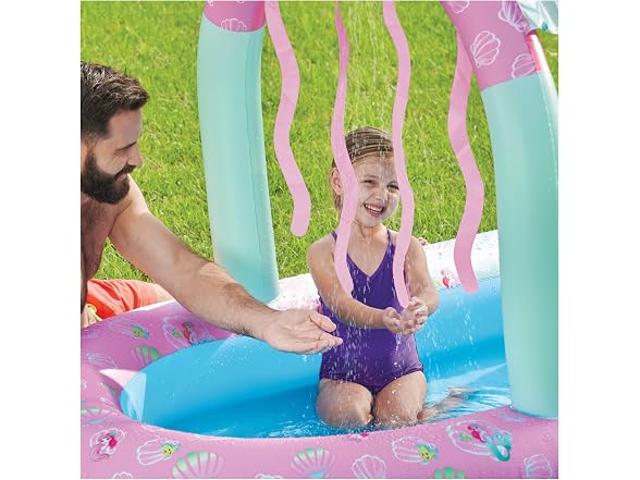 SwimWays Ariel Water Castle Inflatable Pool