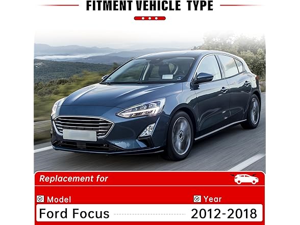 RAINTOK Wiper Replacement - Ford Focus 3pk