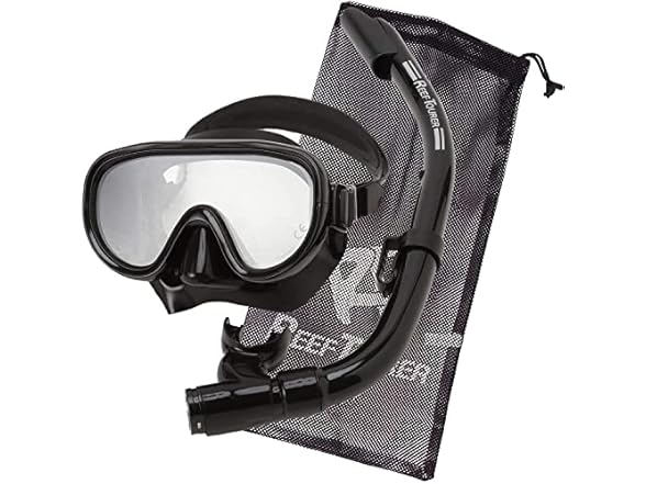 Reef Tourer Adult Mask & Snorkel Combo Set