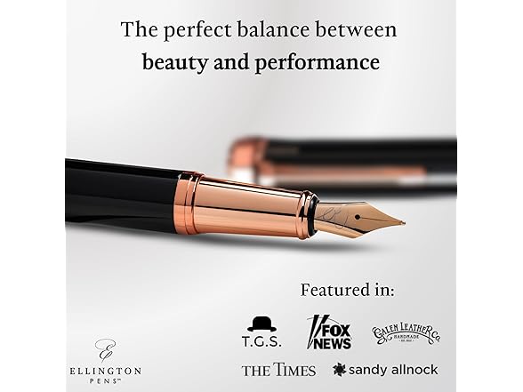 Ellington Pens Luxury Fountain Pen Set-