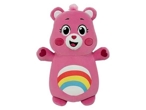 Squishmallows Original "Care Bears" 10in Cheer Bear