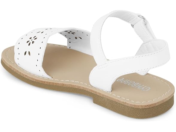 Gymboree,Girls,And Toddler Sandals,White,2 Big Kid