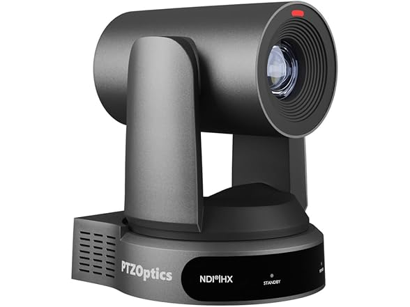 PTZOptics Move 4K 20X Camera (Grey)