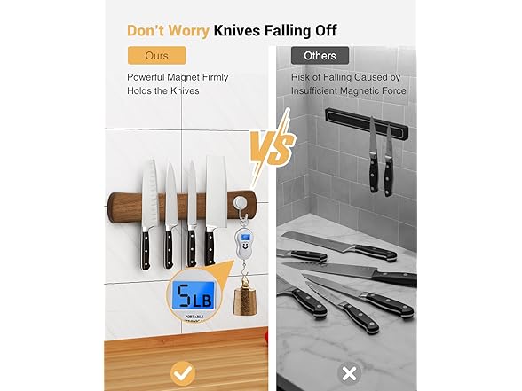 Swaitee magnetic knife holder