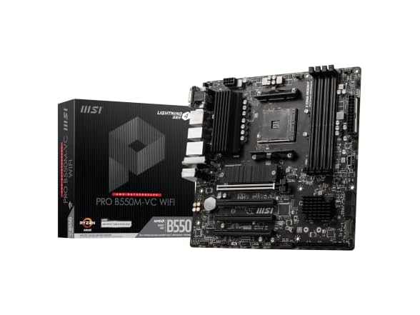 MSI PRO B550M-VC WiFi ProSeries Motherboard