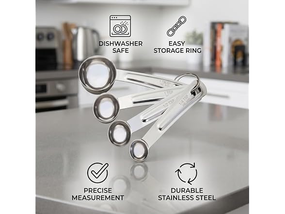 Stainless Steel Measuring Spoon Set