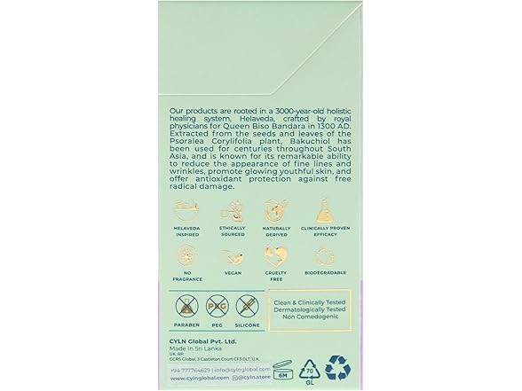 Bakuchiol Age Defying Serum by CYLN for Women 