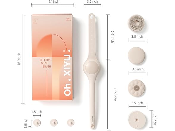 Oh XIYU Electric Body Brush Back Scrubber