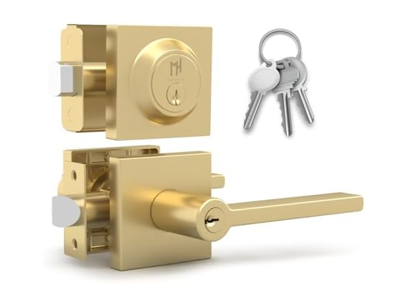 Satin Brass Entry - Combo