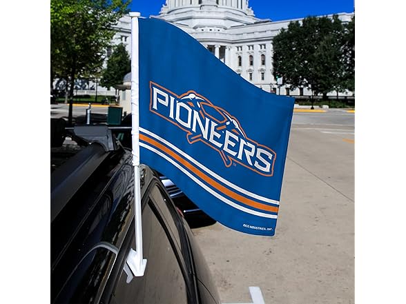 PIONEERS Double Sided Car Flag