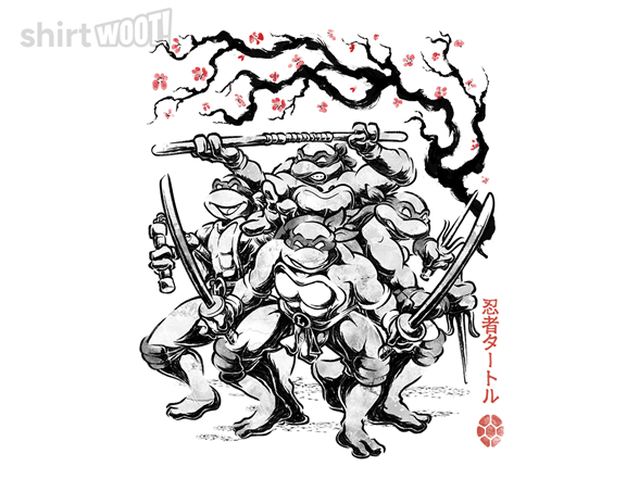 Classic Ninja Squad Sumi-E