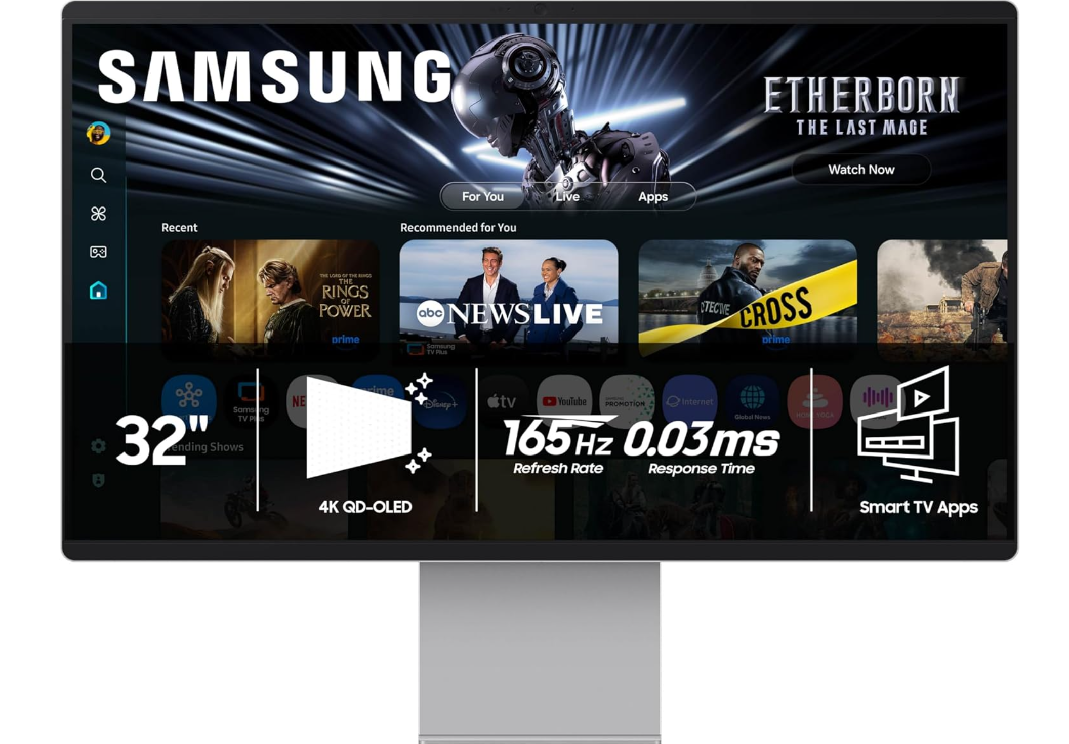 (NEW) Samsung 32" 4K M9 Series Gaming Monitor - Gallery 4