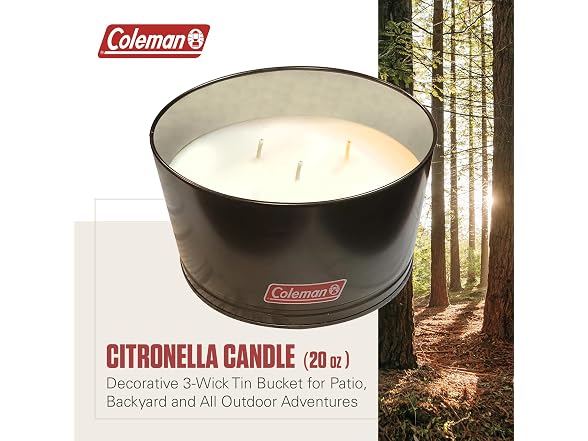 Coleman Outdoor Citronella Candle