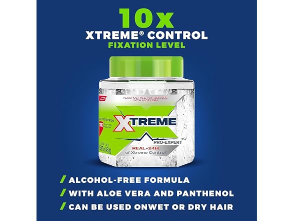 Xtreme Pro Expert Styling Gel 1587 Oz Jar Pack of