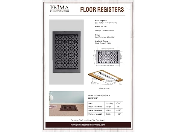 ardware Prima Decorative - Cast Alumin