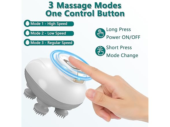 TISSCARE Electric Scalp Massager