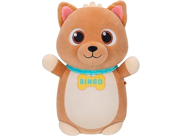 Squishmallows Original 10" “Cocomelon” JJ and Bingo HugMees, 2PK
