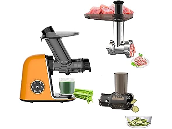Qisebin Slow Juicer Masticating Machine