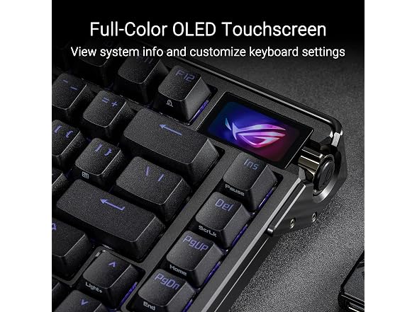ASUS ROG Azoth Extreme 75 Keyboard w/OLED Screen
