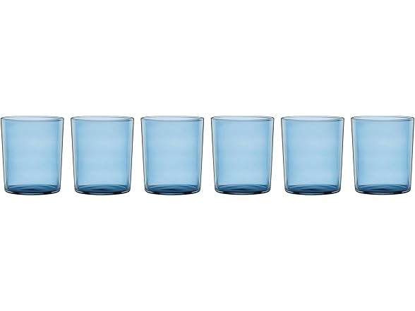 Oneida Stackables Blue Drinkware, Set Of 12