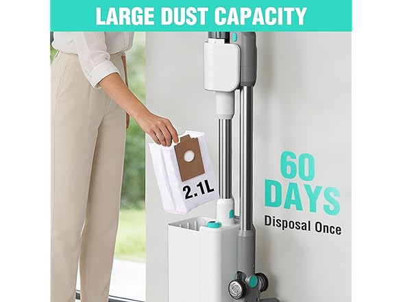 HAUSHOF Vacuum w/ Auto Empty Station