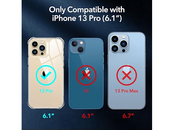 ESR for iPhone 13 Pro Case, Military-Grade