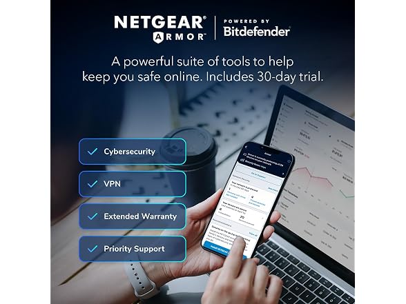 NETGEAR Orbi Cable Modem Router Combo Mesh System