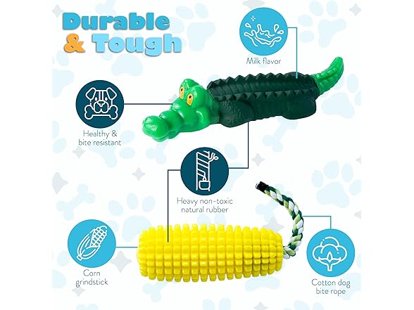 Superdogtoys Dog Chew Toys for Aggressive Chewers