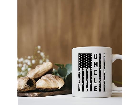 KROPSIS Uncle Vintage American Flag Mug