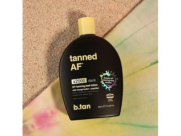 b.tan UV Tanning Bed Lotion