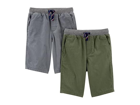 Simple Joys Toddler 2-pack Shorts 2T