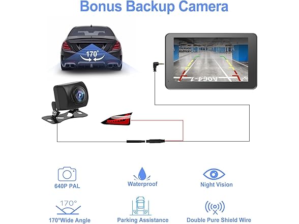 Hieha 7" Portable CarPlay Screen