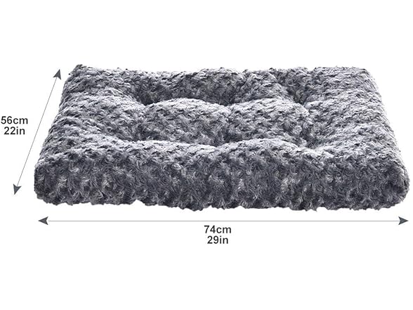 Amazon Basics Washable Cat and Dog Bed 29 x 21 x 3 in