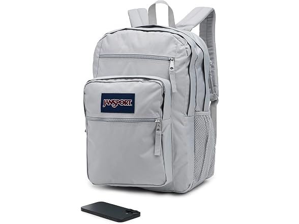 JanSport Laptop Backpack 15” Laptop Sleeve Grey - Gallery 3