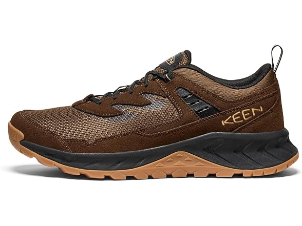 KEEN Men's Hightrail Vent Low Height Durable Lightweight Breathable Leather Hiking Shoes