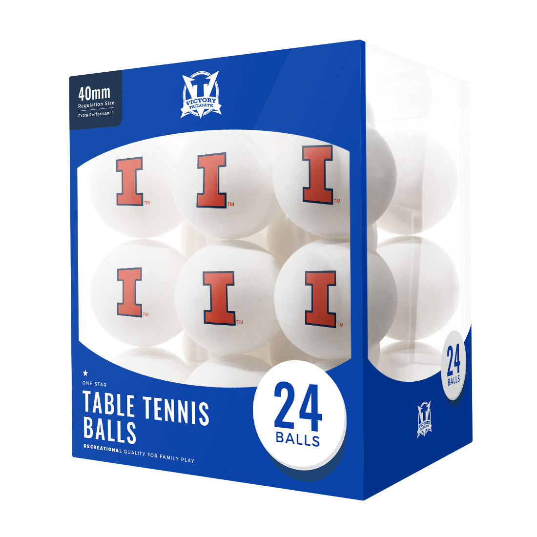 College Team Ping Pong Balls 24-Pack - Gallery 47