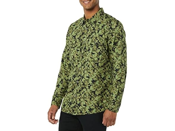Olive Camo Print