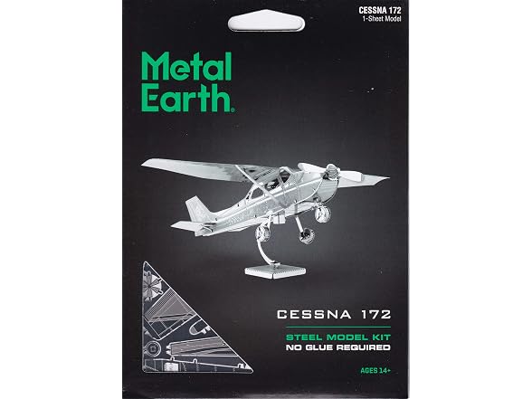 Metal Earth Cessna 172 Airplane 3D Metal