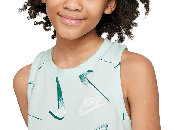 Nike Girls (Medium) Sportswear Kids' French Tank