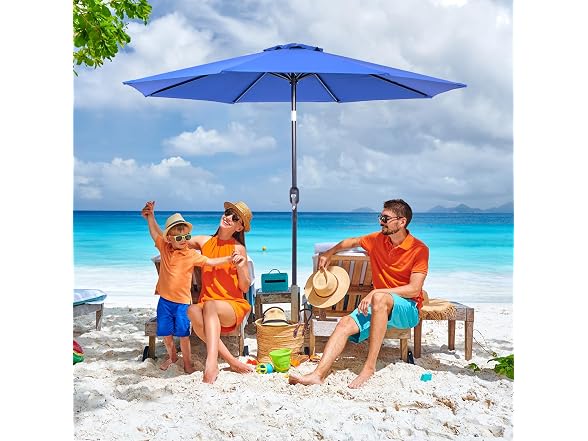 Backyard Expressions 9 ft. Patio Umbrella