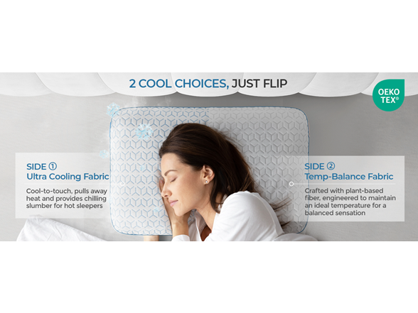 Sweetnight Cooling King Pillows 2Pk