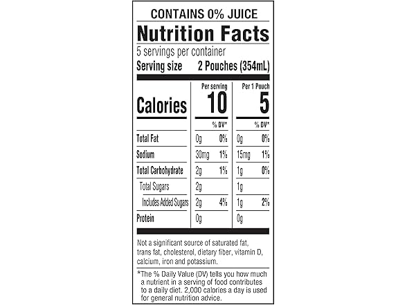 10ct Capri Sun Roarin' Waters Tropical Punch